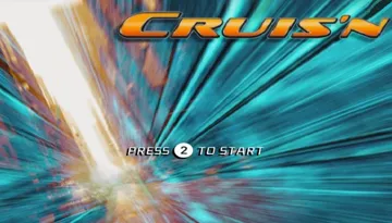 Cruis'n screen shot title